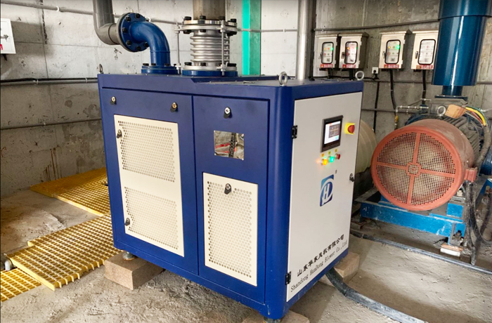 华东空气悬浮鼓风机案例-东营某建设公司